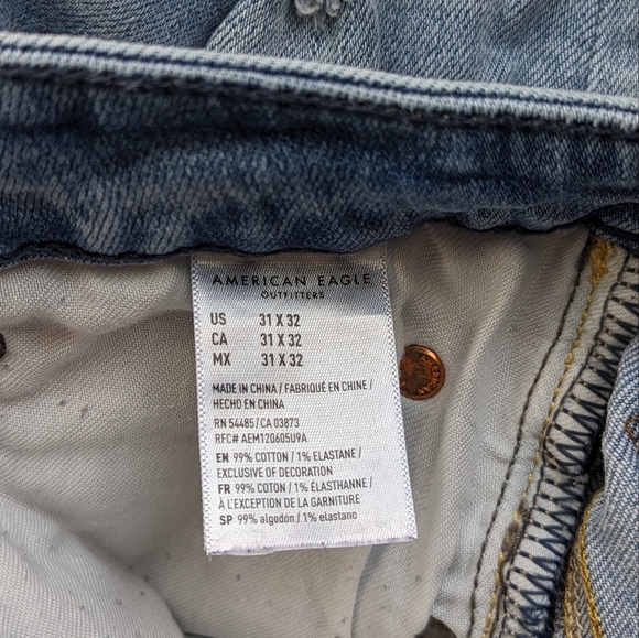 American Eagle Next Level AirFlex Jeans 31x32 - Picture 4 of 5
